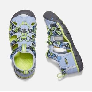 Keen Toddler Kids Seacamp II CNX Hydrangea Sharp Green Sandals
